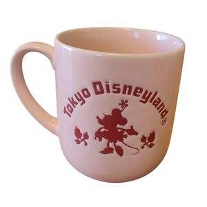 Tokyo Disneyland Pink Minnie Silhouette Mug